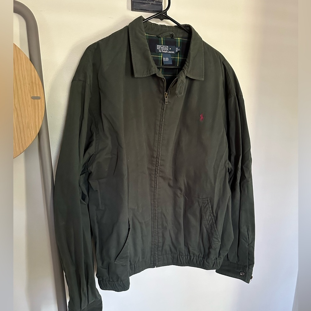 Vintage Polo Zip Jacket